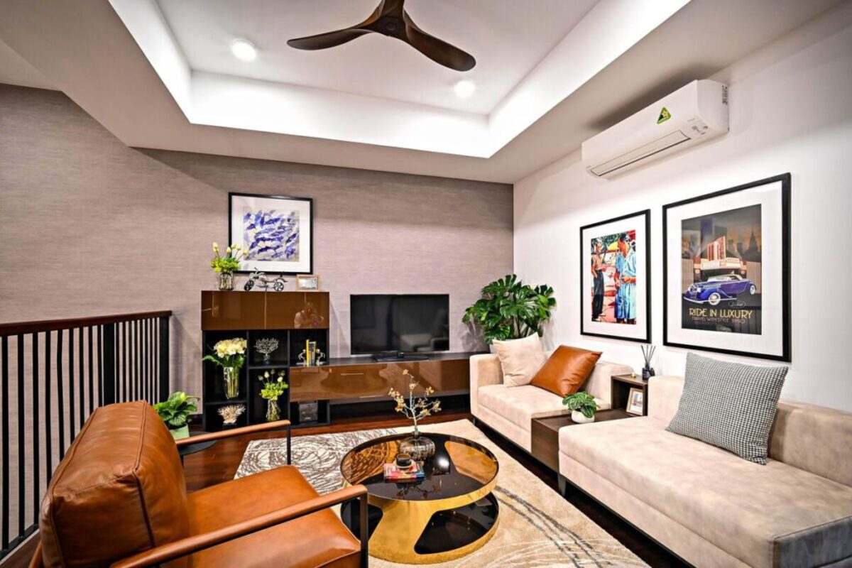 Apa itu Mezzanine, Kenali 6 Contoh Desain Minimalis di Rumah mezzanine dalam ruang keluarga