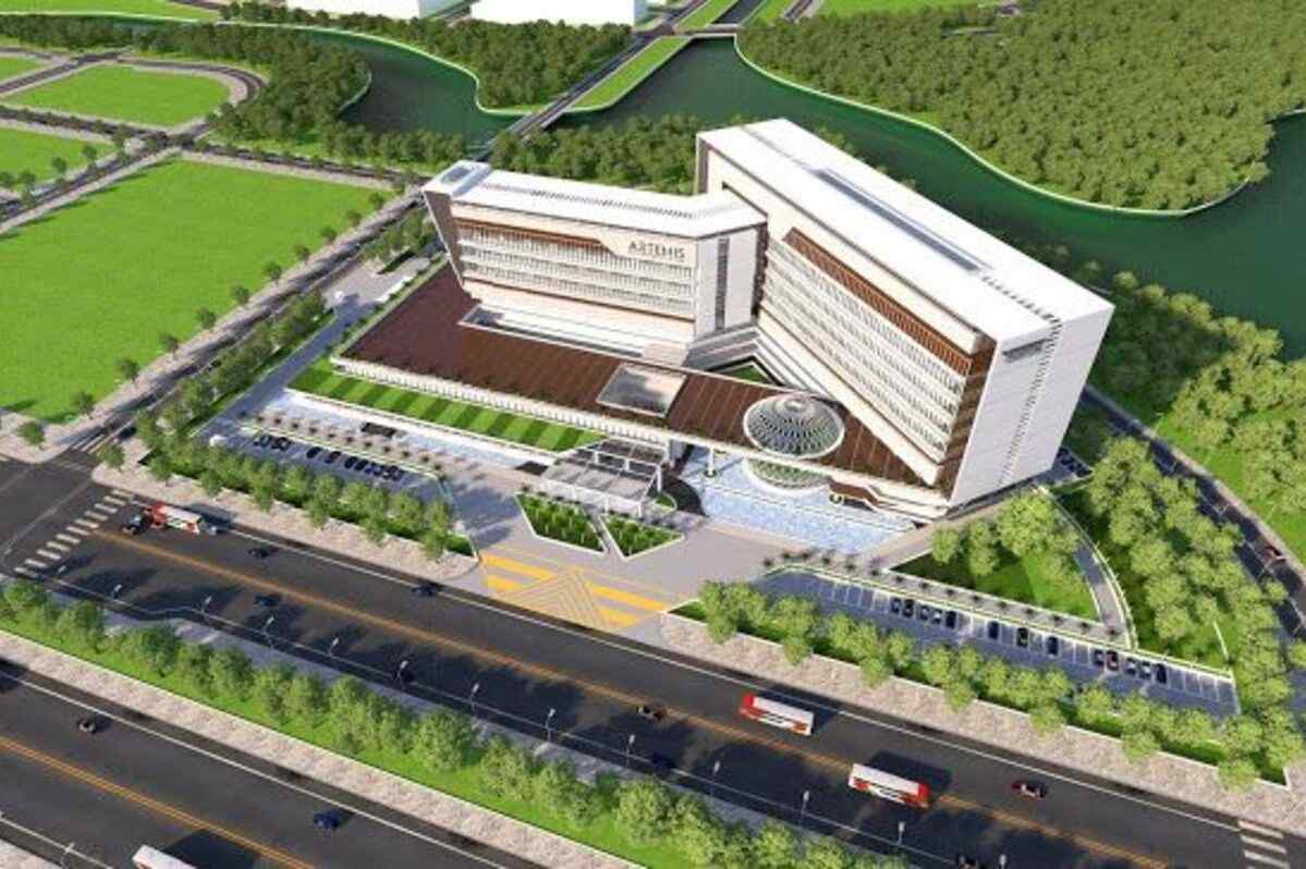 maket atau miniatur dari sebuah bangunan