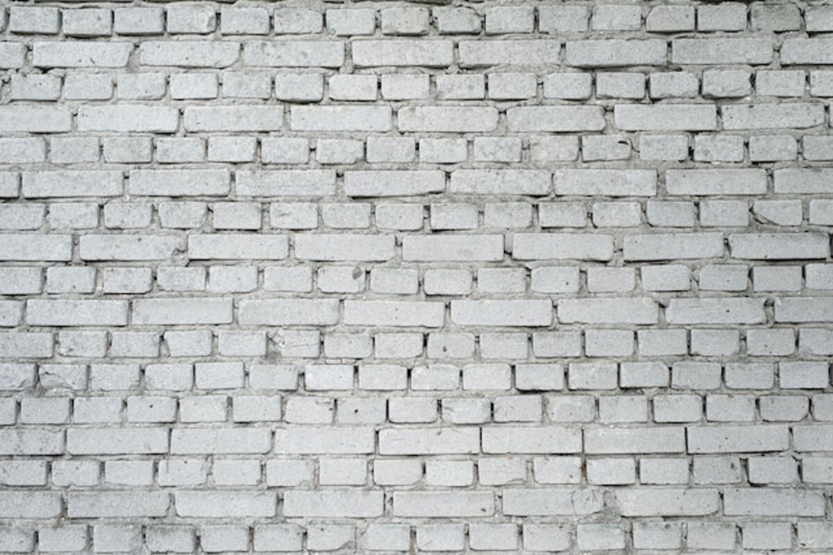 illustrasi white brick atau hebel